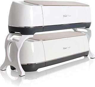 7'' Stand Legs Compatible with Cricut Maker 3/ Maker/ Explore 3/ Explore Air 2, Cricut Accessories and Supplies for Double Machine Organization and Storage, Cutting Machine Organizer for Save Space