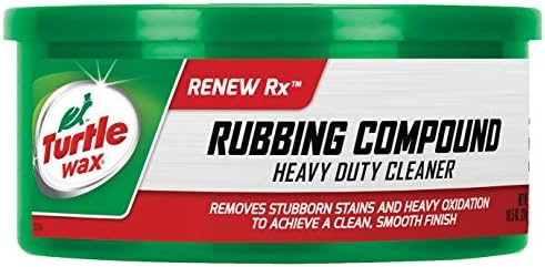 Turtle Wax T230A 10.5 Oz Rubbing Compound Heavy Duty Cleaner