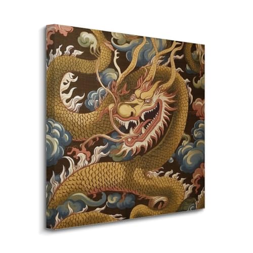Toile asiatique haut de gamme Yelolyio tableau rustique moderne