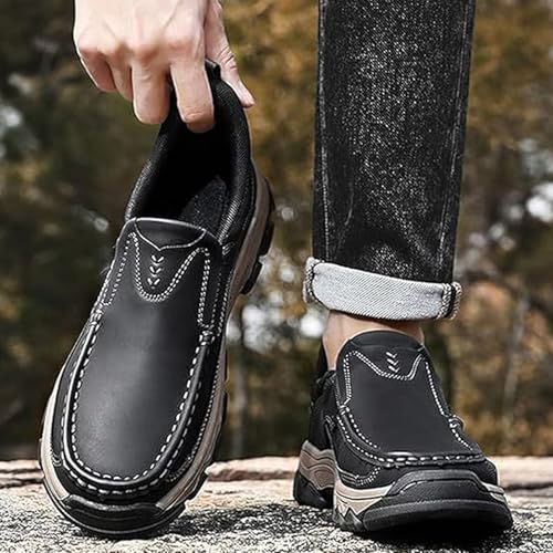 Enjerr Orthopedic Shoes Men, 2025 New Orthopedic Casual Leather Slip on Enjerr Orthopedic Shoes4