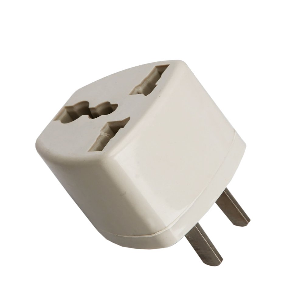 FireKingdom UK/EU/AU to US Travel Power Plug Converter Adapter