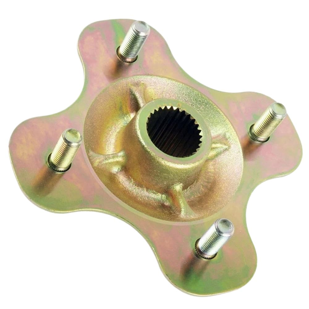 Moyeu de roue arrière de rechange compatible avec Big Bear 350 (1987-1995), Wolverine 350 (1995-2005) et 400 (2000-2002) – Remplace les références 2HR-25383-01-00 et 2HR-25383-00-00.