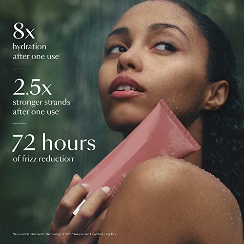 Vegamour Hydr-8 Hydrate And Repair Conditioner - Hydrating Conditioner With Marula Oil, Moringa Oil, Ceramides & Biotin, Natural Conditioner For Dry Hair #TOP2