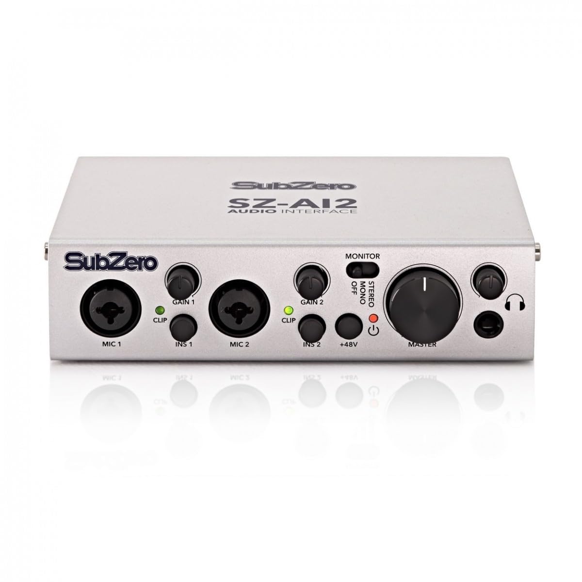 Interface audio USB SubZero AI2-2x entrées XLR/TRS 24 bits / 96 kHz