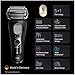 Braun Series 9 PRO+ Electric Shaver, Pro SensoAdapt, 6in1 SmartCare Center, Wet & Dry Razor, 9660CCPS, Black