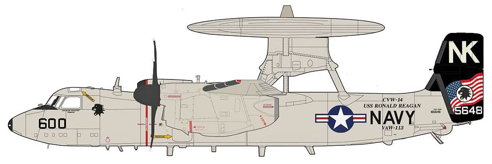 ホビーマスター E-2C HA4818 HA4818 Hobby Master Northrop Grumman E-2C Hawkeye USN VAW