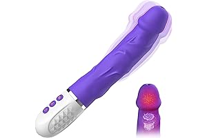 Realistic Dildo Vibrators with Heating Function for Women's Pleasure