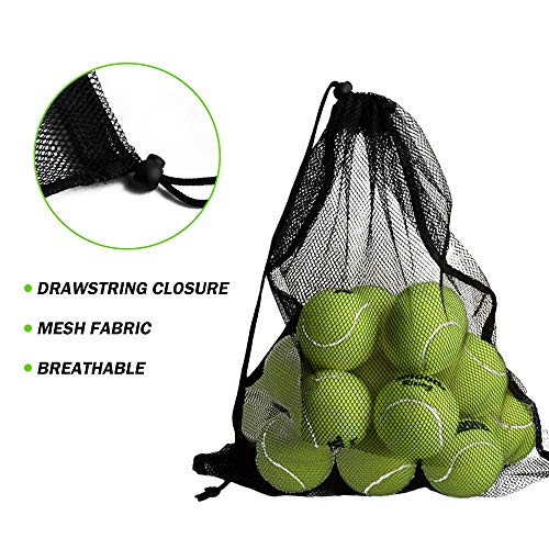 Ajcoflt Saco de armazenamento de Cordão de saco de equipamento desportivo de malha para sapatos de b
