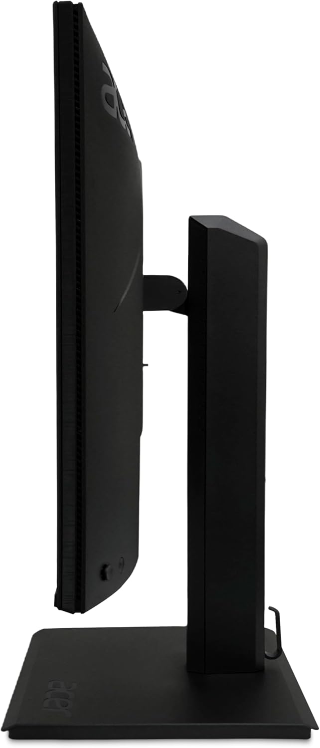 ተመለስ view of the Acer B277UD6b monitor showing ports