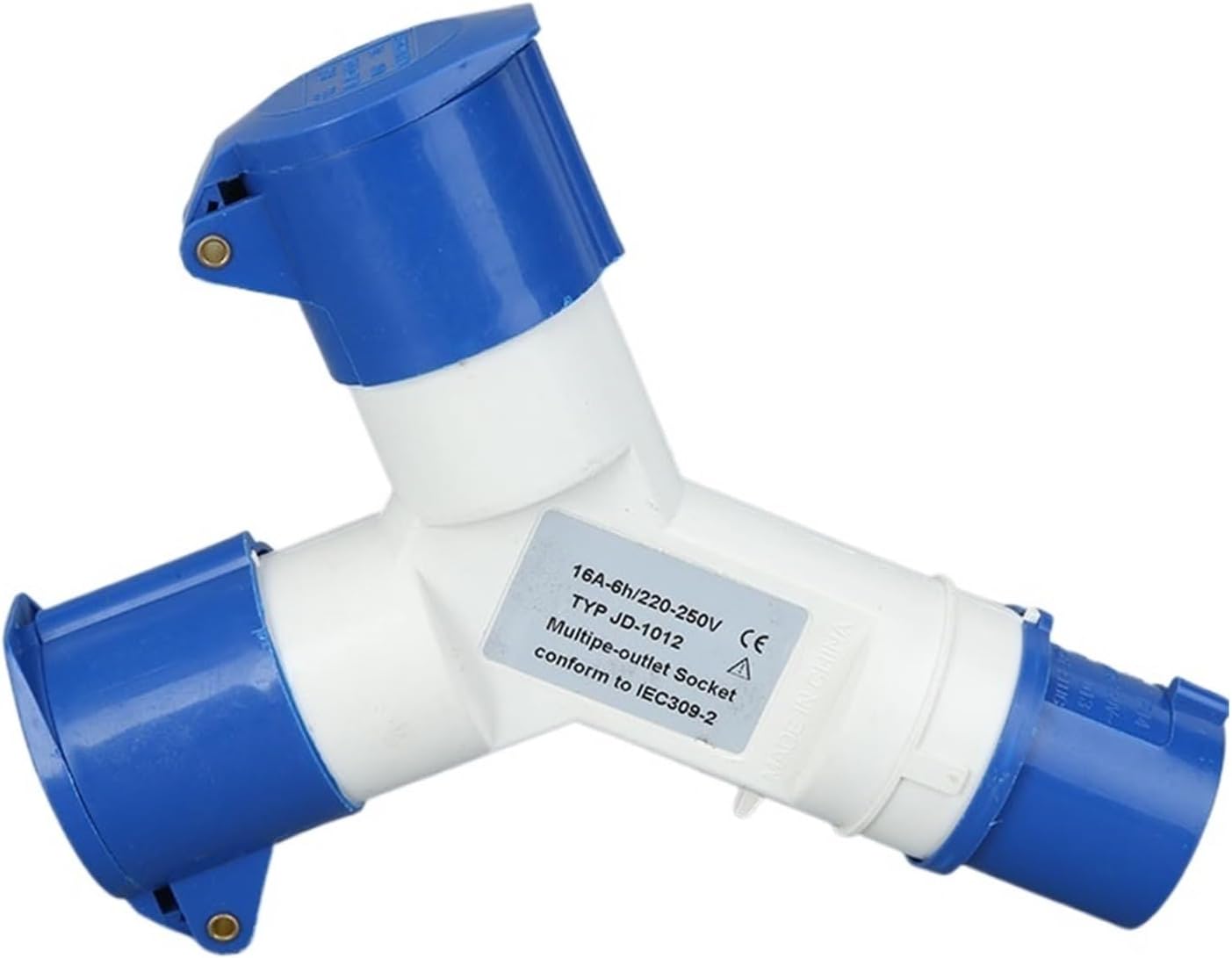 16A 3 Pin 220V IP44 Waterproof Industrial Field and Multiple Socket Multi-Function Male and Female Power Connector(1012 16A 3pin)