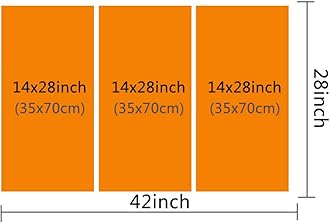 Modern Medicine Cardiology Concept Paintings Wall Art 3 Panels Stethoscope and Medical Paintings for Wall Decorations Wall Prints Giclee Print Gallery Packaging Artwork Ready to Hang (42"Wx28"H)