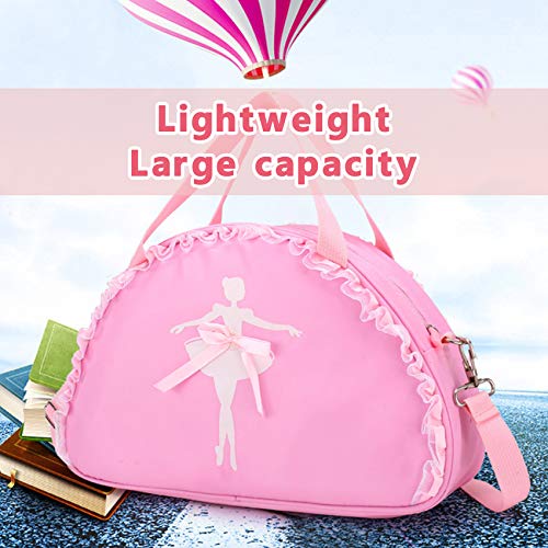 besbomig Ballet Dans Schoudertas Kinderen Nylon Crossbody Tassen met Verstelbare Bandjes Ballet Schoenen Latin Dance… - Image 4