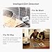 roborock S8 Max Ultra Robot Vacuum and Mop, All-in-One Dock, PreciSense LiDAR Navigation, Smart Dirt Detection, Self-Emptying, 8000Pa Suction for Various Floors, 20mm Auto Lifting for Carpet, Black