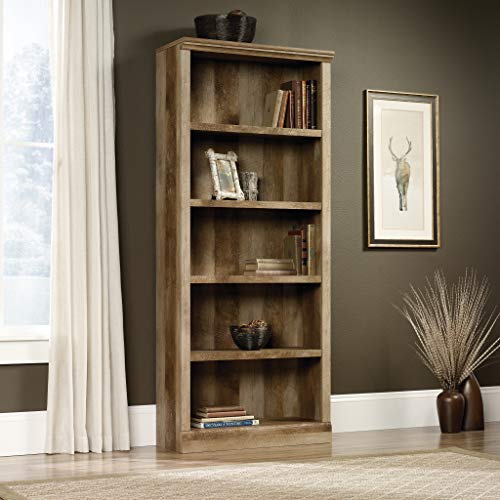 Sauder East Canyon 5 Shelf Bookcase, Craftsman Oak Finish #TOP1