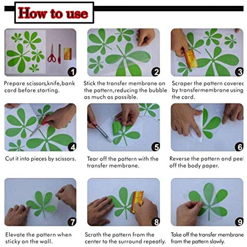 Obarewc Creative Eyelash Beauty Salon Wall Art Decal Decoration Stickers Children S Room Home Decoration Mural Custom 90Cm * 26Cm #TOP1