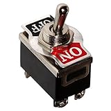  Aerzetix - Switch Kippschalter DPST ON-OFF 15A/250V 2 Positionen