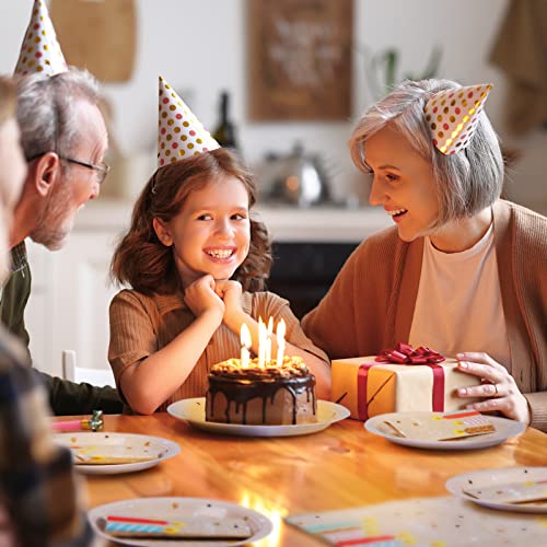 Decorlife Birthday Plates And Napkins Party Supplies Serve 24, Happy Birthday Plates, Napkins, Cups Included For Kid's Birthday, Total 72Pcs #TOP4