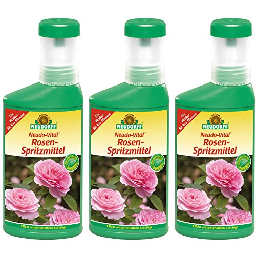 Neudorff 3 x 250 ml Neudo Vital Rose Sprayed