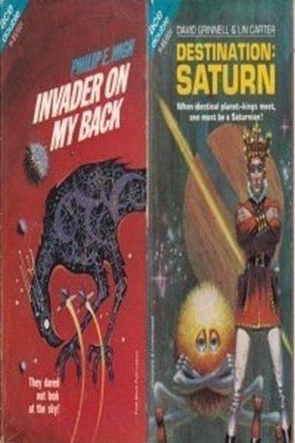 Invader on My Back / Destination: Saturn B002TEPQ54 Book Cover