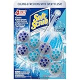 Soft Scrub 4-in-1 Rim Hanger Toilet Bowl Cleaner, Sapphire Waters, 2 Count