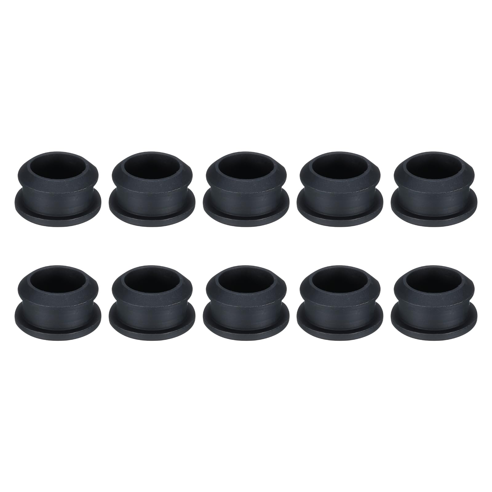 Rebower Snap in Locking Hole Plugs Rubber Panel Seal Cover Drilled Silicone Caps