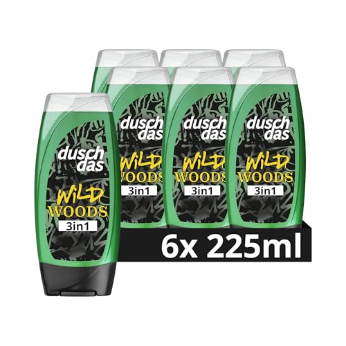 Duschdas Wild Woods 3-in-1 Duschgel 6x225ml
