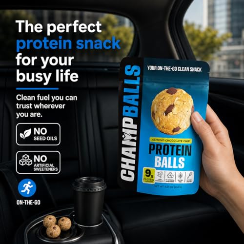 ChampBalls Protein Balls (Almond Chocolate Chip) miniatura 4