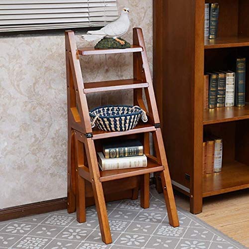 Taburete plegable multifunción CHEWYNP convertible con estructura de cuatro niveles estables 6
