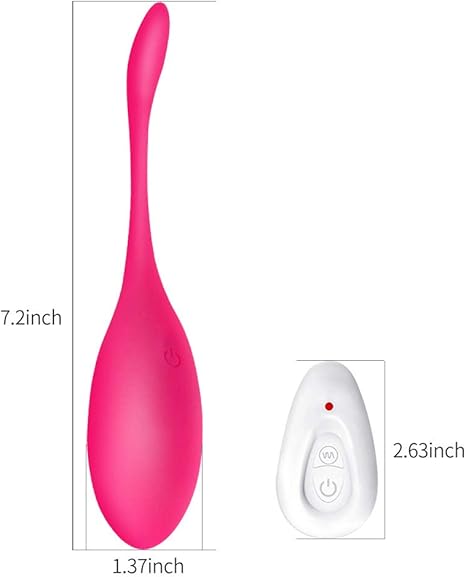 LEVETT Vibrador a Distancia, Control Remoto inalámbrico ...