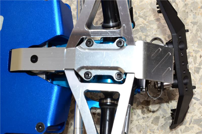 GPM for Traxxas 1/16 Mini E-Revo, Mini Slash Aluminum Front Skid Plate - 1Pc Green