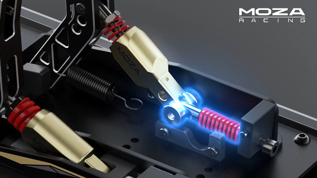 Amazon.co.jp: MOZA Racing ペダル CRP Pedal 3ペダル(throttle+