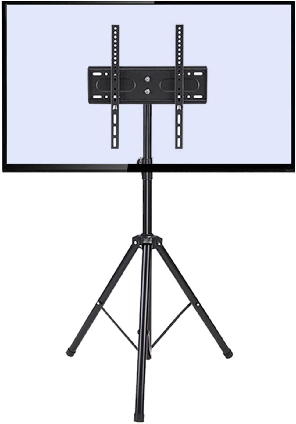 SGKOMN Monitor Arms TV Stand Tripod Suitable for Portable TV Stands with Adjustable Height of 26-55 Inches, Rotatable Folding Stand