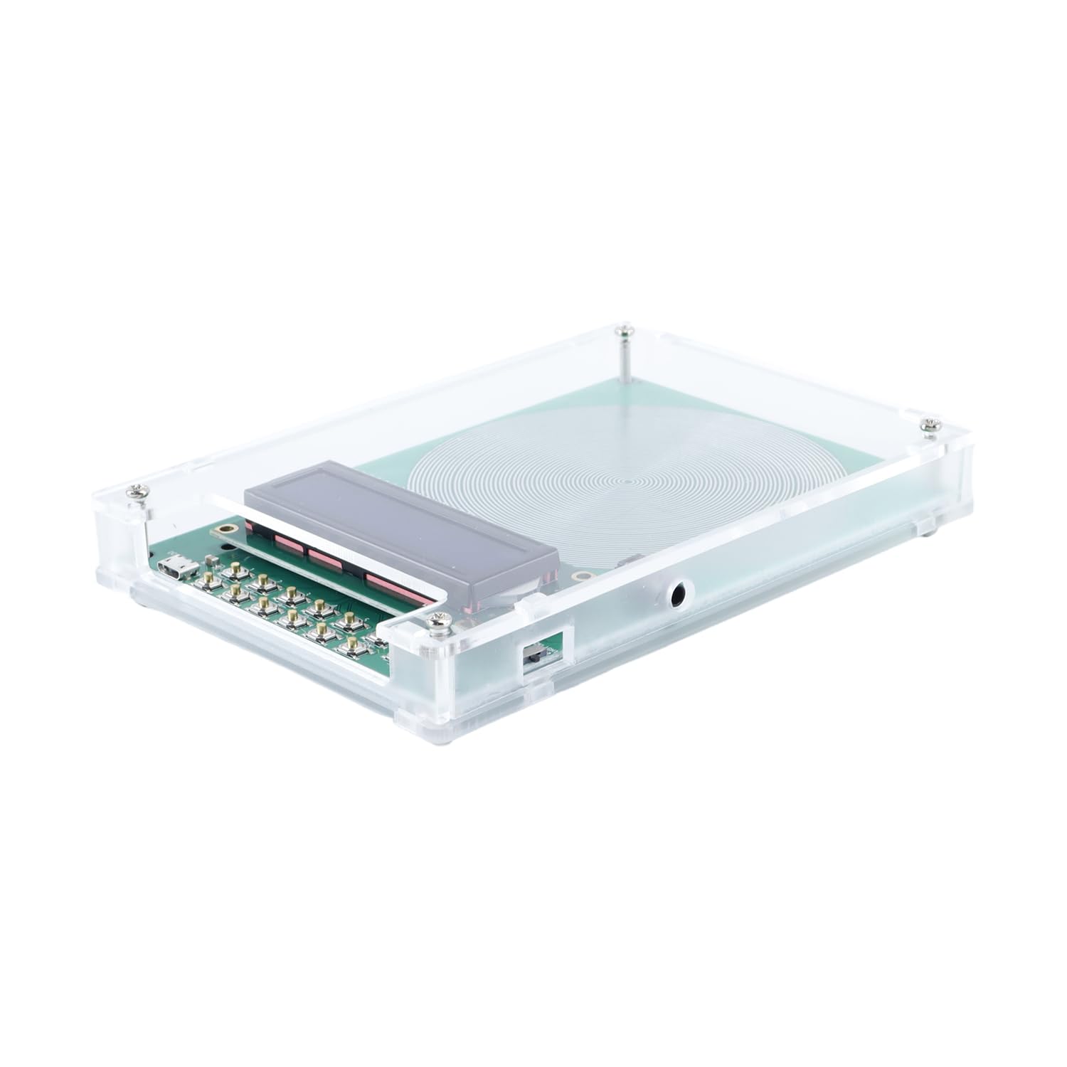 Generador de frecuencia Schumann de 7,83 Hz, 0,01 Hz, 30;000 Hz, ajustable, con funda y cable USB para Calma el cuerpo y la mente