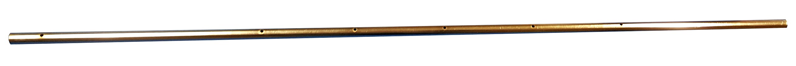 Kickerstange 16 mm 5-Loch Gold Fußballtisch-Torstange