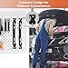 mocsenber Wheel Alignment Tool with 2 Measuring Tapes, Upgraded Automotive Toe Alignment Tool for Home Use, Compatible with More Vehicle Models, Black, Toe Plates