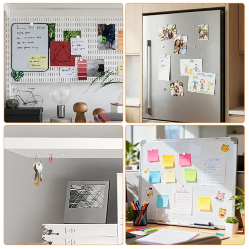 Image of TRYMAG 645Pcs Small Magnets, 7 Different Sizes Tiny Mini Magents, Multi-Use for Fridge, DIY, Office, Hobbies, Crafts and Science