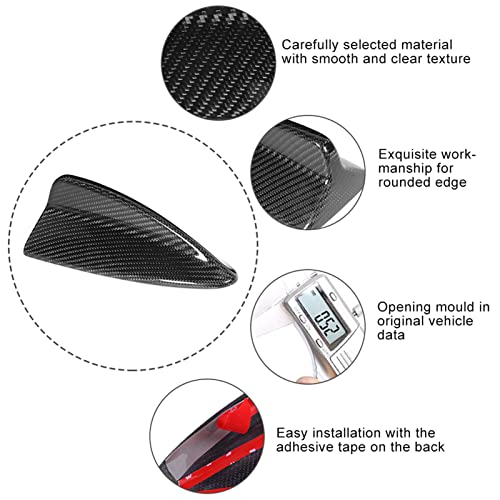 Antena aleta de tiburón carbono para coche cubierta exterior X5 E70 X6 E71 X1 X3 3