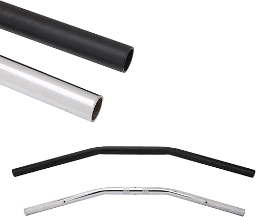 Miniatura 6 de Manillares para motocicleta 0.866 in 78 "universal para Bobber Cafe Racer Sportster Cruiser XL 883 1200 Chopper personalizado Softail Dyna Street