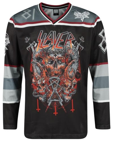 Maillot Slayer multicolore Show No Mercy coupe standard homme