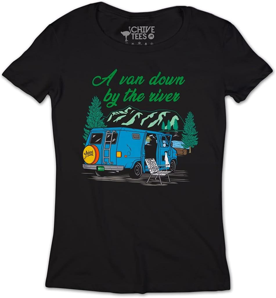 Chris Farley Matt Foley Living in a Van Down by The River T-Shirt