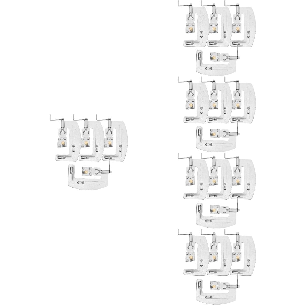 Toddmomy 20pièces Outil De Nouage De Hameçon Inoxydable pour Montage Facile Et Rapide des Lignes De Résistant Aux Intempéries Et Durable