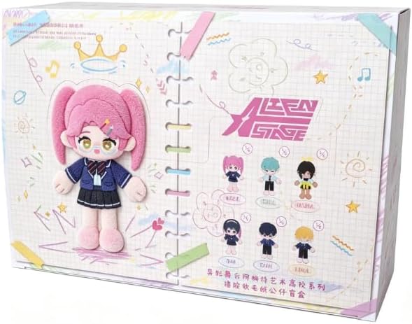 KILA MILA Genuine Alien Stage Anakt Arts High School Plush Keychain Blind Box,Anime lvan Till Figure Pendant Collectible Gift(Random 1pcs) image 3