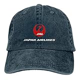 [339] ヒップホップ野球キャップ JAL 日本航空ロゴ POZG 黒人男性 & キャップ綿