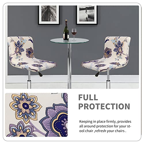 Deisy Dee Dining Room Chair Covers,Bar Stool Covers,Barstool Chair Slipcovers Pack Of 2 #TOP3