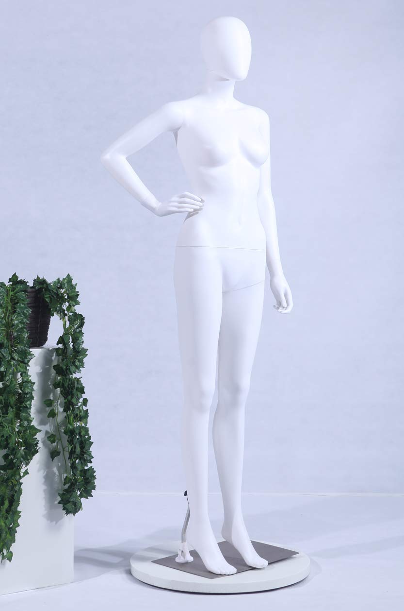 FC-11White manichino femminile bianco mobile bianco opaco (femmina FC-11W)