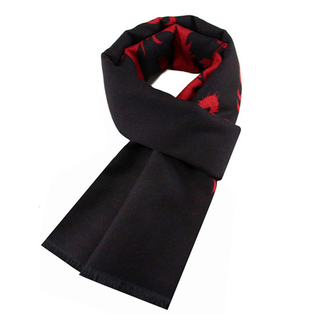 Ueither Men's Soft and Cosy Tartan Check Scarf Long Warm Lightweight Winter Scarf Scarves (180cm x 30cm, Color 36)