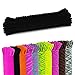 Hund und günstig Kaufen-NEU AMZoutdoor® Paracord 550 Schnur | Paracord Schnur | 7 Kernstränge | Outdoor Ausrüstung | Outdoor Camping | Paracord Schnüre für Hundehalsband | Hundeleine Paracord (5 Meter, Schwarz)
