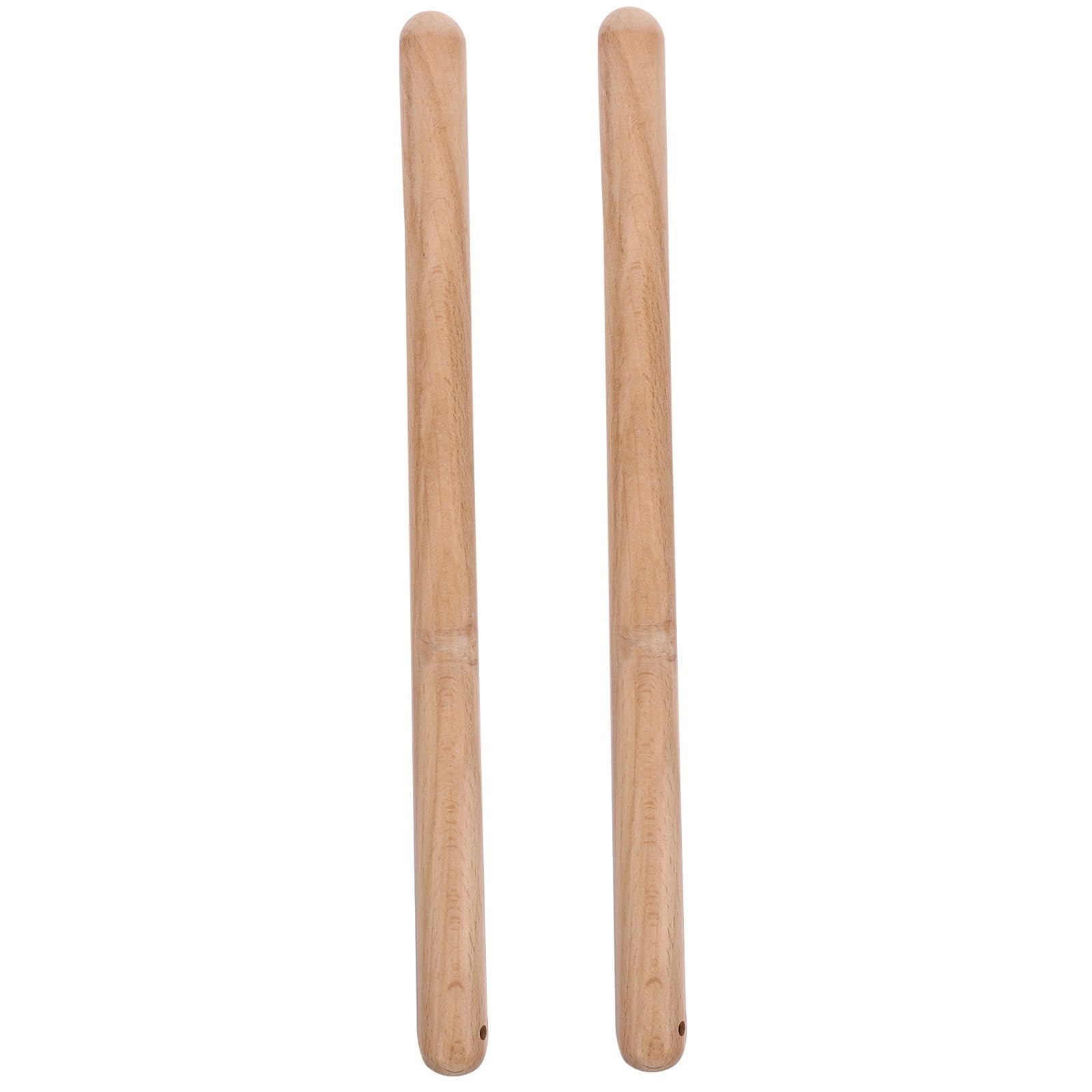 Trommelstöcke 1 Paar Taiko Stick Drum Hammer Sticks zu Trommeln for Instrument Musical Rhythm Sticks for Kinder Percussion Sticks aus Holz
