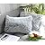 Uhomy 2 Packs Home Decorative Luxury Series Super Soft Faux Fur Rectangular Throw Pillow Cover Furry Cushion Case for Sofa or Bed Gray Ombre 12x20 Inch 30x50 cm