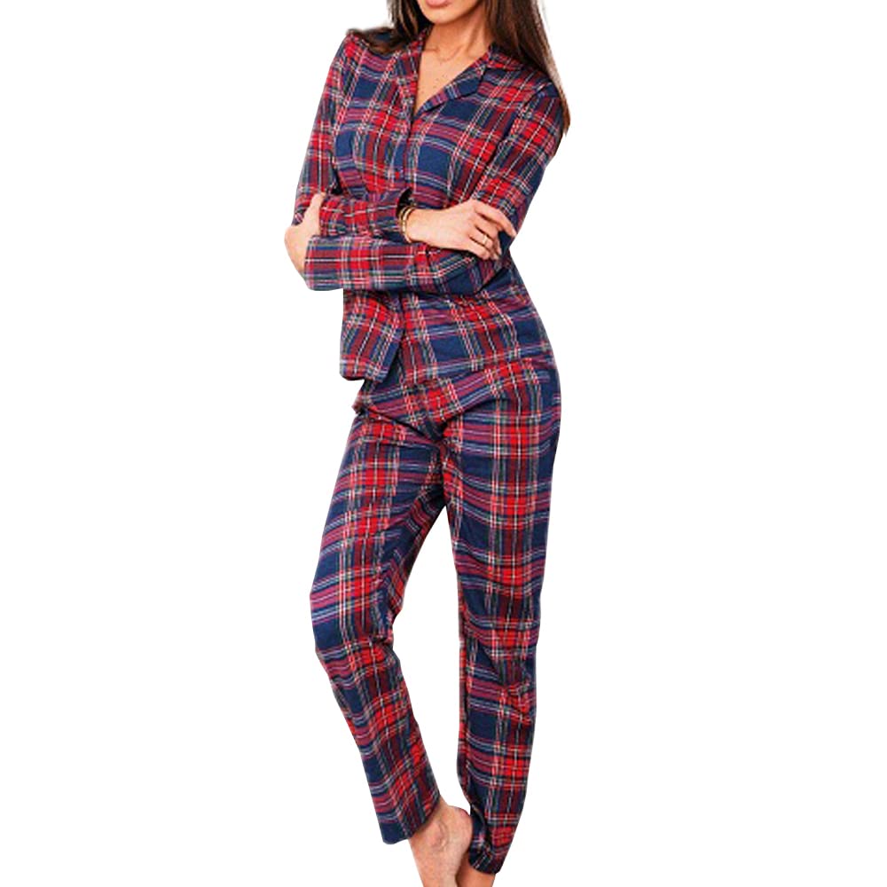 Pigiama Donna Aperto con Bottoni in Calda Flanella JADEA Art. 5170 Natale  Christmas (M) : Amazon.it: Moda